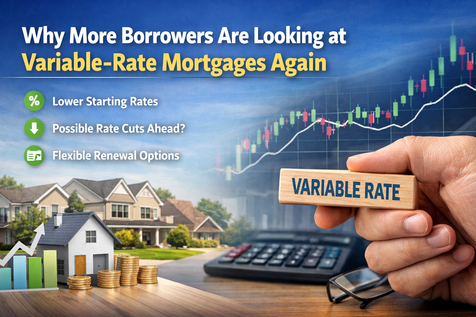 Why More Borrowers Are Looking at Variable-Rate Mortgages Again